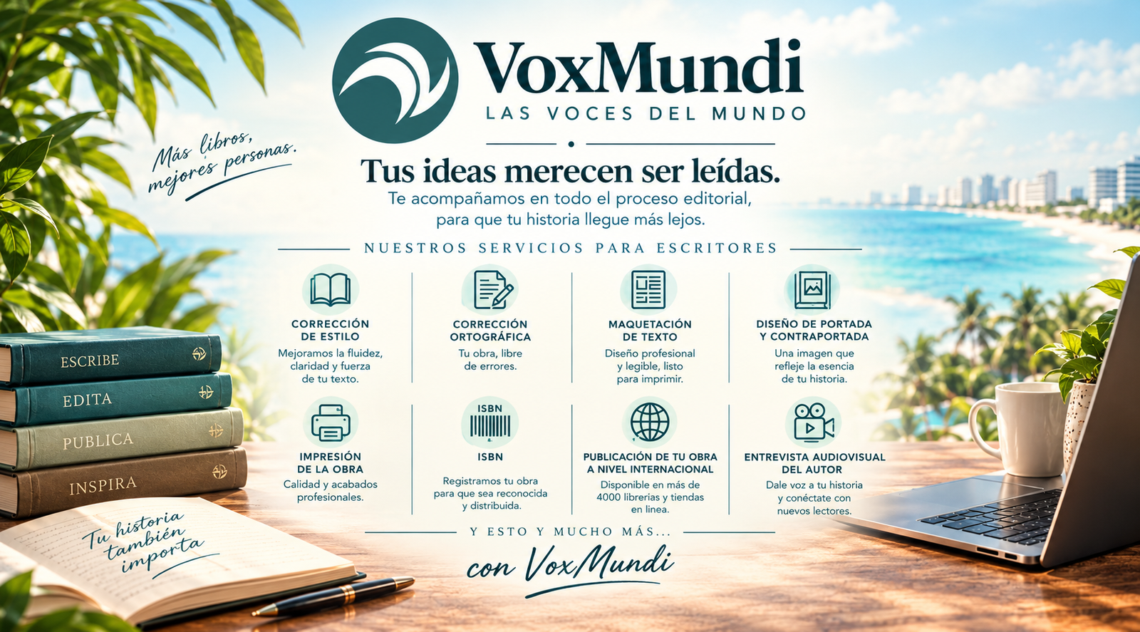 Biblioteca y asesoría literaria VoxMundi